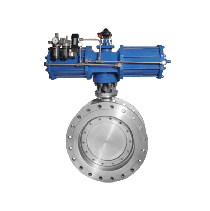 D643H hard seal flanged butterfly valve